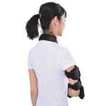 팔꿈치 관절 고정 가드 조정 팔골 지원 골절 팔 통기성 팔뚝 슬링 상완 보호 1. 1PCS right hand : 지이유38호점