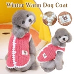 플리스 애완동물 옷 강아지 코트 소형견 고양이 재킷 의류 1. Yellow : 지이유31호점