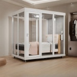 음향 차단실 전화 부스 스트림 방음실 라이브 스튜디오 모바일 피아노실 DS R129 : 득템각