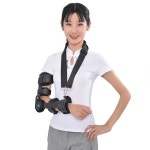 팔꿈치 관절 고정 가드 조정 팔골 지원 골절 팔 통기성 팔뚝 슬링 상완 보호 1. 1PCS right hand : 지이유38호점