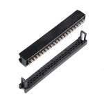 10Pcs IDC 소켓 2.54 MM 피치 6 8 10 12 14 16 18 20 24 26 30 34 40 44 50 60 64 핀 여성 1.27MM 리본 케이블 커넥터 : 백이십사플렉스