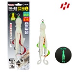 HDF 타코 스커트 대구 러버L FT-2609 대구 타이라바 : 호반낚시
