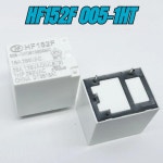 1개/로트 HF152F 005-1HT(610)(555) 012-1HS 012-1HT 024-1HST (22FA-5V/12V/24V-16A/17A) 릴레이 4핀 : 백이십사플렉스