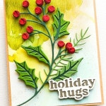 홀리 베리 리틀 홈 캐빈 레터 금속 커팅 다이 데코레이팅 스크랩북 기프트 카드 앨범 공예 크리스마스 1. H2742-dies : 유라이프몰24호점