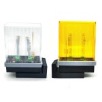 게이트 보안 플래시 경고 보호 발광 다이오드 입구 경보등 노란색 기본 : 유라이프몰42호점