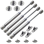 마이크린 4개 가스 스트럿 스프링 쇼크 100N / 22LB 10인치 리프트 서포트 경량 : 에어로드몰