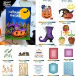 호박 랜턴 부츠 낙엽 유령 사탕 금속 커팅 다이 할로윈 인사말 카드 제작 장식용 1. H3876-Dies : 유라이프몰15호점