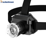 다기능 백색 내장 구동 헤드램프 타입 헤드라이트 장거리 1. white UV light : 유라이프몰5호점
