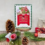 크리스마스 선물 카드 우편함 투명 스탬프 금속 다이컷 스크랩북 핸드메이드 종이 앨범 장식용 1. H2976-dies : 유라이프몰13호점