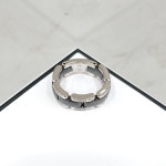 샤넬 다이아 울트라 블랙 세라믹 링 18K 화이트골드 54호 J2637 : 중고명품 럭스유