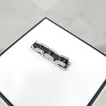 샤넬 다이아 울트라 블랙 세라믹 링 18K 화이트골드 54호 J2637 : 중고명품 럭스유