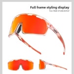 컬러풀 사이클링 고글 탈부착 프레임 산악자전거 방풍 러닝 스포츠 1. TS144-PH-1L-12 : 바이몰47호점