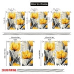 평면 인쇄 커튼 롤러 블라인드 골든 튤립 드림 폴리에스테르로드 장식 내부 거실에 딱 맞습니다 1. 2510212372 : 지이유32호점