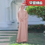 7색 중동 무역 여성 의류 무슬 로브 말레이시아 인도네시아 드레스 히잡 포함 cw95274 : 사이전자