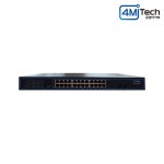 포엠아이텍 4MI-G2402FPL 기가 PoE 24포트 스위치허브 SFP 1G 2포트 : ANIS