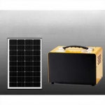 태양광 축전 발전기 220V 야외 솔라 전지판 이동 전력 200W 발전기+50K 배터리+60W 패널 : 엑사랩스테크