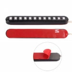 오토바이 흐르는 물 미니 회전 신호 스트립 테일 라이트 라이센스 플레이트 순차 깜박임 표시기 브레이크 스톱 램프 1. 2pcs : 유라이프몰22호점