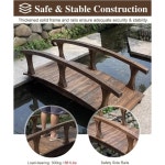 측면 난간이 외부 곡선 연못 다리 일본식 정원 장식 보도용 목재 보도 1. 초콜릿 : 유라이프몰19호점