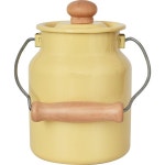 카페 우유 장식 CUP 용품 밀크 상업용 진열대 에나멜 3칸 보관함 22CM 소품 2리터 : 안목고수상점