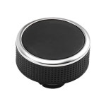 계기판 내비게이션 중앙 제어 화면 오디오 교체 부품 볼륨 노브 버튼 캡 1. Black  Silver : 유라이프몰22호점