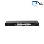 포엠아이텍 4MI-G2404TFM-L3 10G L3 스위칭허브 24포트 SFP 4포트 : ANIS