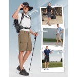 hill 남성용 카고 하이킹 반바지 경량 방수 캐주얼 골프 작업 전술 낚시 포켓 BBR2R 블랙. 34 레귤러 : 비지니스플러스20