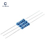 20PCS 2W 금속 저항기 1R 22R 1M 100 10R 2R 47R 7R 1 2k : 일월의스무여덟