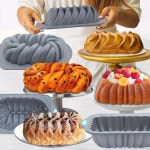실리콘 베이크웨어 케이크 틀 꽃 모양 베이킹 팬 머핀 초콜릿 1. BAKE PAN B : 유라이프몰42호점
