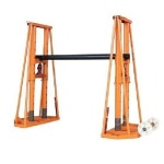 광섬유 삼각대 케이블 지지대 회전대 브래킷 풀링 선통대 드럼 : 월드바잉801