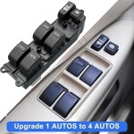 도요타 4Runner 2003-2009용, 운전석 파워 윈도우 스위치 (4단 자동 상승하강 기능 포함) : 더스트픽