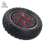 KUGOO G-Booster Honghao S12 전륜 85/65-6.5 진공 타이어 수정 액세서리 용 고품질 48V 허브 모터 : 미주나틴