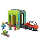 [구마누] RC카 미니자동차장난감 건전지자동차장난감 교통놀이 세차장 완구 교통수단 : 구마누