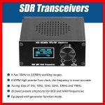 20K-220MHz 슈퍼헤테로다인 수신기 SDR HAM QRP 트랜시버 RF 발생기 VFO 라디오 디버거 소프트웨어 정의 : 더토이박스
