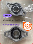 베어링 샤프트 보어 8 15 20mm 베개 블록 KFL004 20 아연 합금 플랜지 10 : 민트오더