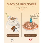 스마트 AI 자동 계란 부화기 음성 제어 및 작동 완전 경고 시스템 LED 캔들링 라이트 : 플로랄라이프