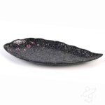 삼헌 돌무늬 나뭇잎 멜라민접시 M매화 업소용 오마카세접시 야채트레이 : 삼헌몰