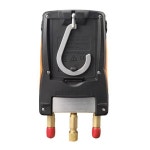 Testo 549 디지털 매니폴드 게이지 2 밸브 시스템 HVAC 0560 : 천배