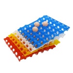 농장 계란 트레이 287mmX287mmX30 조각, 플라스틱 소재 재활용 운송 및 저장, 2 개 : 플로랄라이프