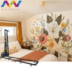 3D 아트 벽 수직 프린터 인쇄 기계 잉크젯 거리 펜 페인팅 도구 로봇 : 컬리