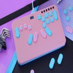 Doio Hitbox KCGM-03 19 키 22 캡 Pbt 승화 맞춤형 미니 키보드 PC 게이머 데스크탑 액세서리 선물 : 더리빙마스터