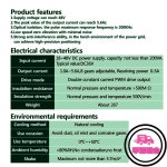 3/5pcs 디지털 스테퍼 모터 드라이버 DM556 2 상 DC20V-50V 5.6A 57 86 NEMA 시리즈 용 컨트롤러 : 베스트77스토어