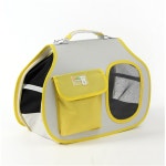 차곡담SS 반려동물 이동가방 옐로우 고양이켄넬 강아지여행 강이지가방 : 차곡담