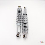 Go Kart 및 Min용 12.4mm 볼트 구멍이 있는 CHROME 호환 12인치 조정 가능한 충격 흡수 장치 : 미주스삼