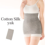 Yak 야크 면실크 복부워머 하라마키 배워머 복대 보온복대 배가리개 : 피노코로