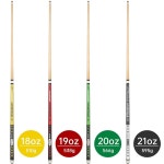 싱크샷 풀 큐 세트 5/4/1, 스틱 58 48인치 15 18 19 20 21온스 메이플 우드 당구 5개, 프로 선수 바 홈 홀 테이블 스포츠용 5개 : 해피트리상점.