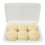 EH PSP 왕만두 김밥 순대 용기 300개 세트 스티로폼 일회용 배달 포장 접시 : No.1 일등용기