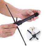 플루트 스탠드 휴대용 접이식 악기 액세서리 클라리넷 여행용 홈 도어웨이 할로윈 : 로게내