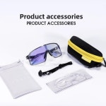 사이클링 고글 변색 야외 스포츠 전문 로드 바이크 하이킹 등산 방풍 1. TS325-PH-GR-1L-02 : 바이몰47호점