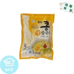송학 콩 생칼국수 600g : 양떼목장