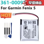 배터리 1 2PCS 361 00097 00 Garmin Fenix   5 Approach S60 Forerunner 935 용 Smartwatch : 사오일렉트릭